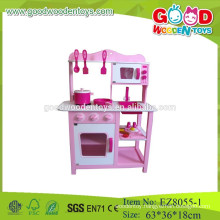 Wooden toys for educational kitchen set pretend play kitchen set